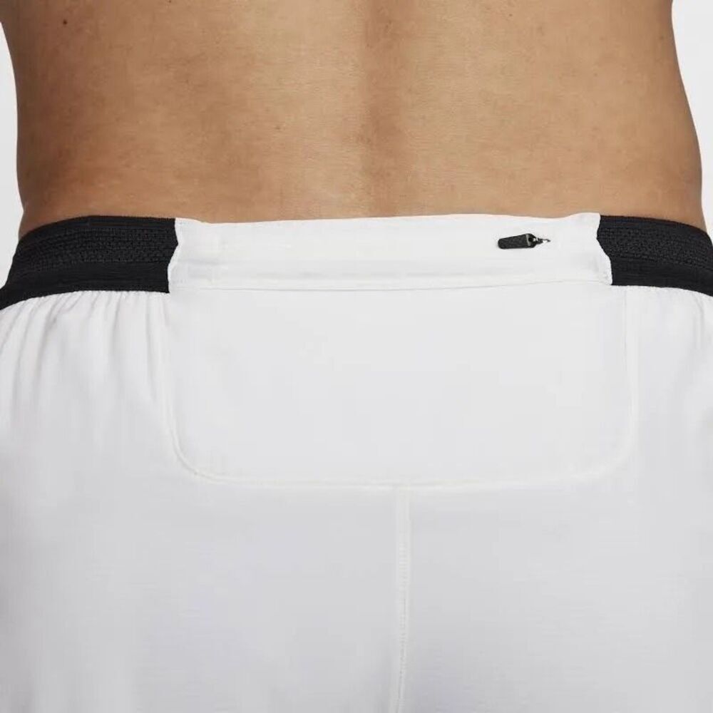 Nike AeroSwift Dri-FIT ADV 4" Brief-Lined Running Shorts White Large - Picture 3 of 9